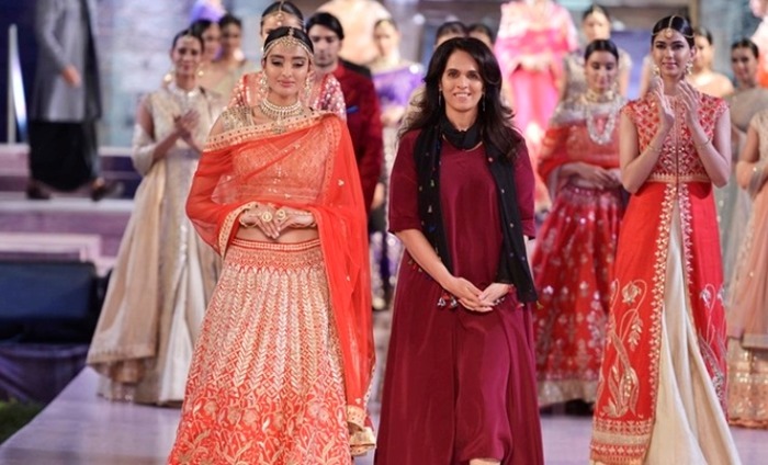 Anita Dongre's Chic And Bohemian Bridal Collection Steals The Show At ICW