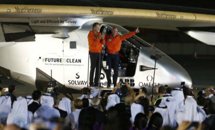 Solar Plane Completes Round-The-World Trip