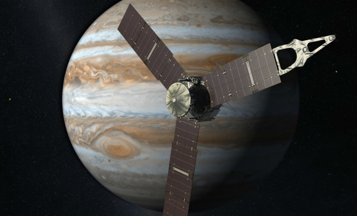 Celebrations At Nasa As The Juno Satellite Is Now Orbiting Jupiter