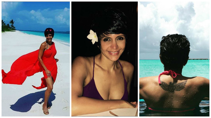 Maldives Diaries:  Mandira Bedi's Hot Bikini Photos Will Make You Want To Hide Your Face Somewhere