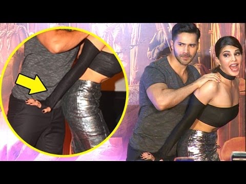 OMG! What Is Varun Dhawan Doing With Jacqueline Fernandez In Public