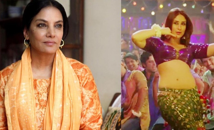 It's A Serious Issue: Shabana Azmi Slams Kareena's 'Dabangg' Item Song