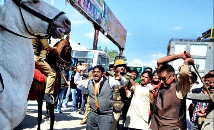 BJP MLA Ganesh Joshi Arrested For Injuring Security Horse, Shaktimaan