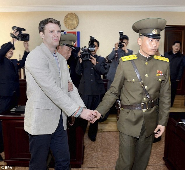 American Student Sentenced To 15 Years Of Hard Labour In North Korea For Stealing!