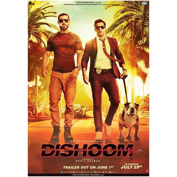 Poster: Varun Dhawan And John Abraham Impress Us With Their First Look Of Dishoom