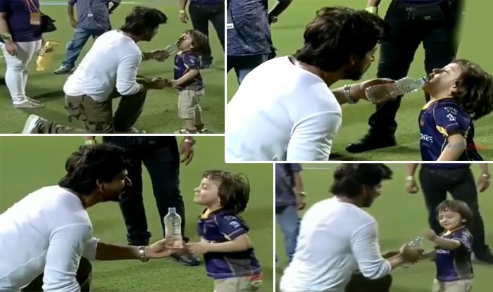 AbRam Seems To Be Having The Time Of His Life At Eden Gardens With Daddy Shah Rukh Khan!