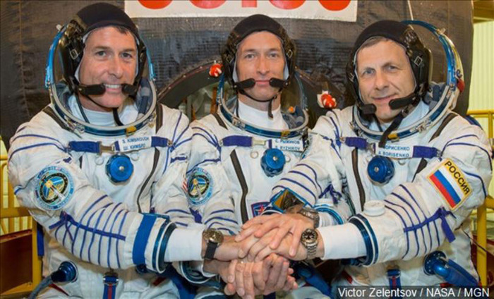 Two American Astronauts Casts Vote From Space