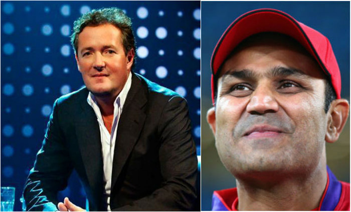 Piers Morgan Faces Twitterati Wrath On Correcting Virender Sehwag's English