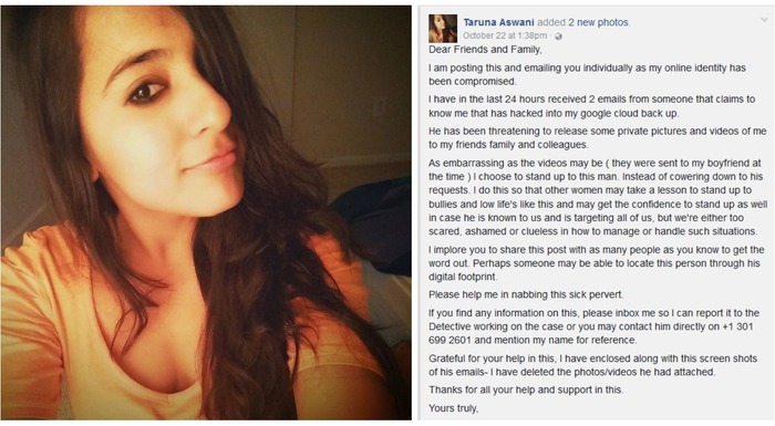 Indian Woman Stood Up To Her Cyber Bully With Powerful Facebook Post