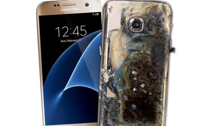 Samsung Galaxy S7 Edge Explodes In US