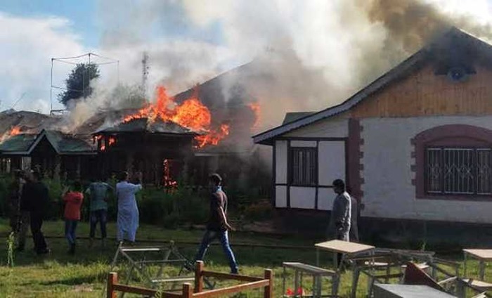 3 Schools Set Ablaze In Kashmir Valley In Last 24 Hours