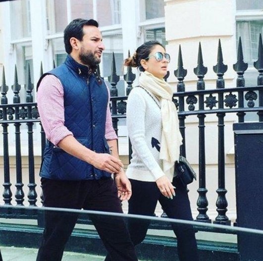 Vacay Diaries: Saif Chilling In London With Wifey Kareena & Giving Us #HolidayGoals