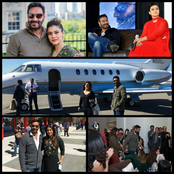 Ajay Devgn-Kajol Promote Shivaay And Give Us Relationship And Travel Goals!