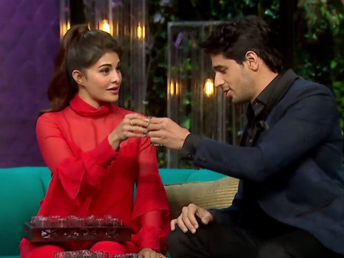 Koffee with karan season 5 jacqueline and sidharth clearance full episode dailymotion