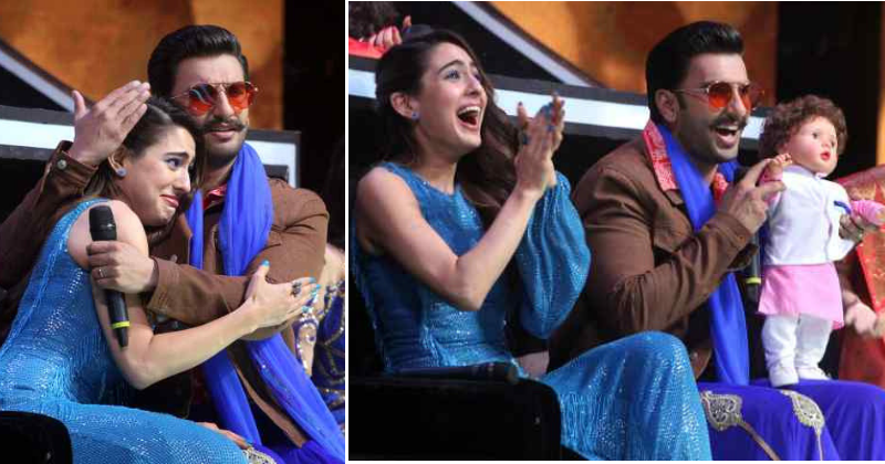 Jalk8l7prspumm A rohit shetty directorial, simmba also stars sara ali khan and sonu sood. https www indiatimes com entertainment after sara ranveer singh meets taimur doll as expected he couldn t contain his excitement 358318 html
