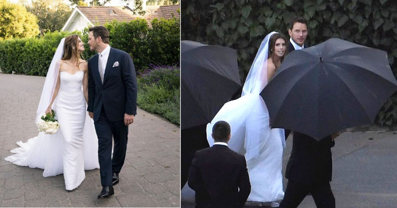 Chris Pratt & Katherine Schwarzenegger Share First Wedding Photo