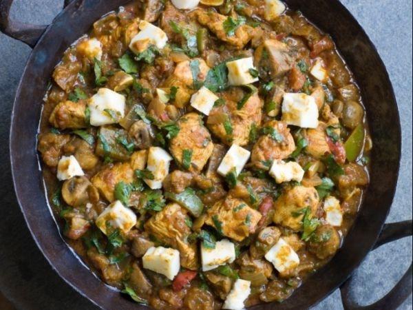 Paneer Chicken Protein-rich Curry: