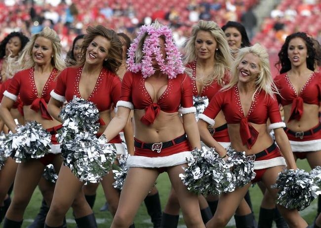 Red hot Cheerleader - NFL Cheerleaders Photo (770313) - Fanpop