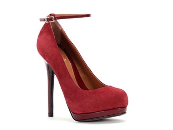 Ruby-Hued Shoes