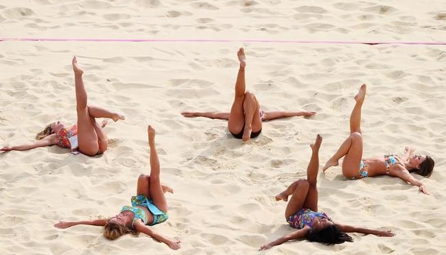 Pics Bikinis Galore In Beach Volleyball