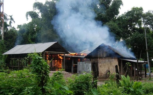 PICS: Violence Grips Assam