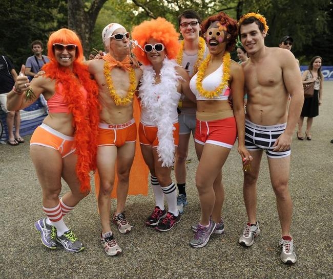 PICS The 'Celebrate America Underwear Run'