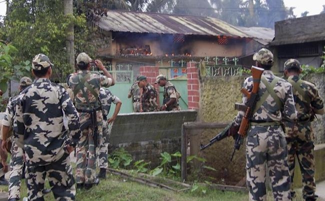 PICS: Violence Grips Assam