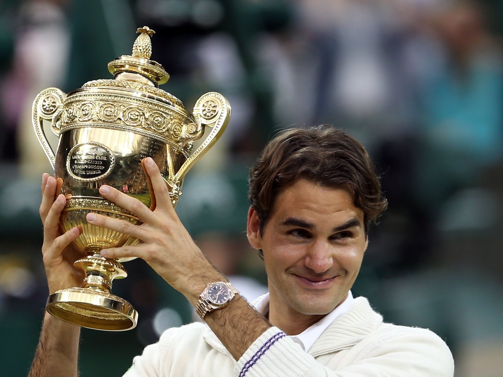 PICS: Federer Wins 7th Wimbledon Title