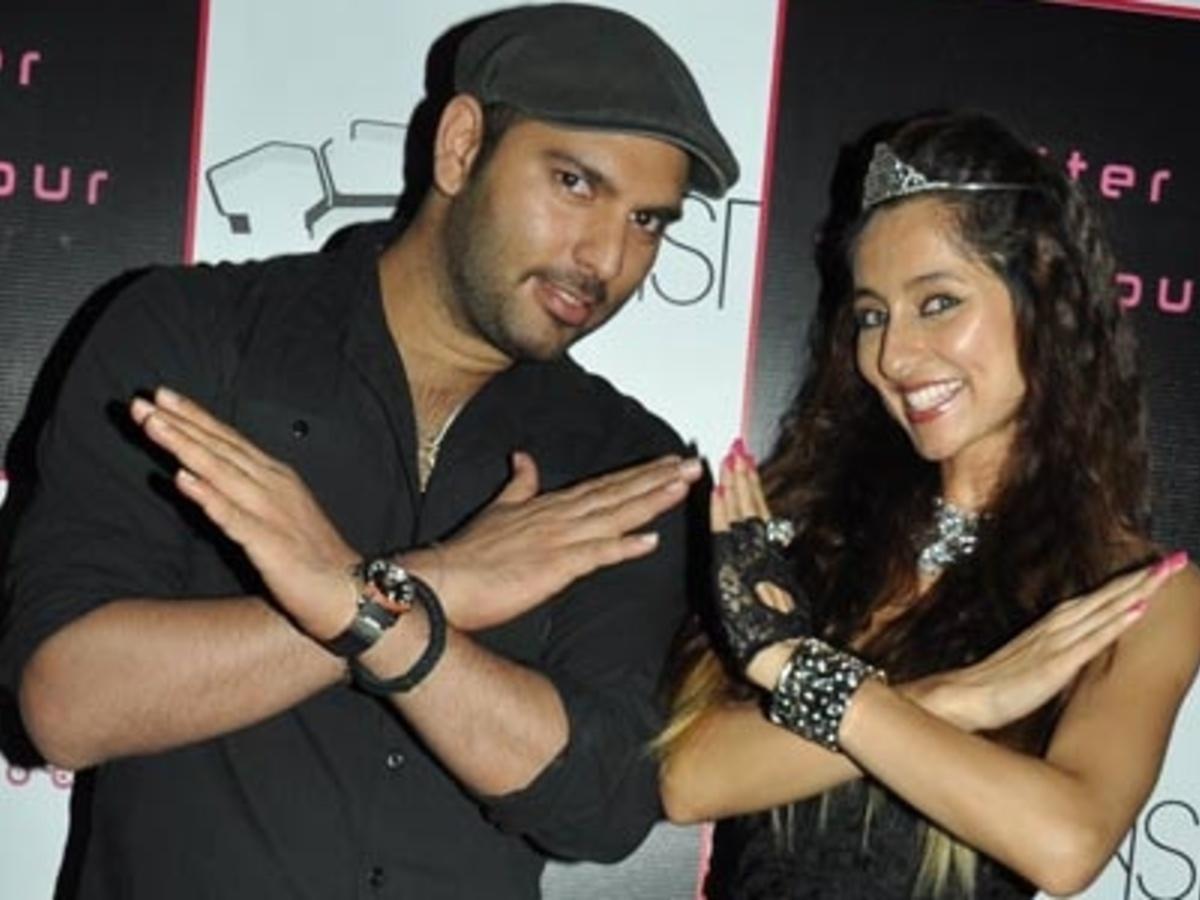 Yuvraj Singh And Anusha Dandekar 