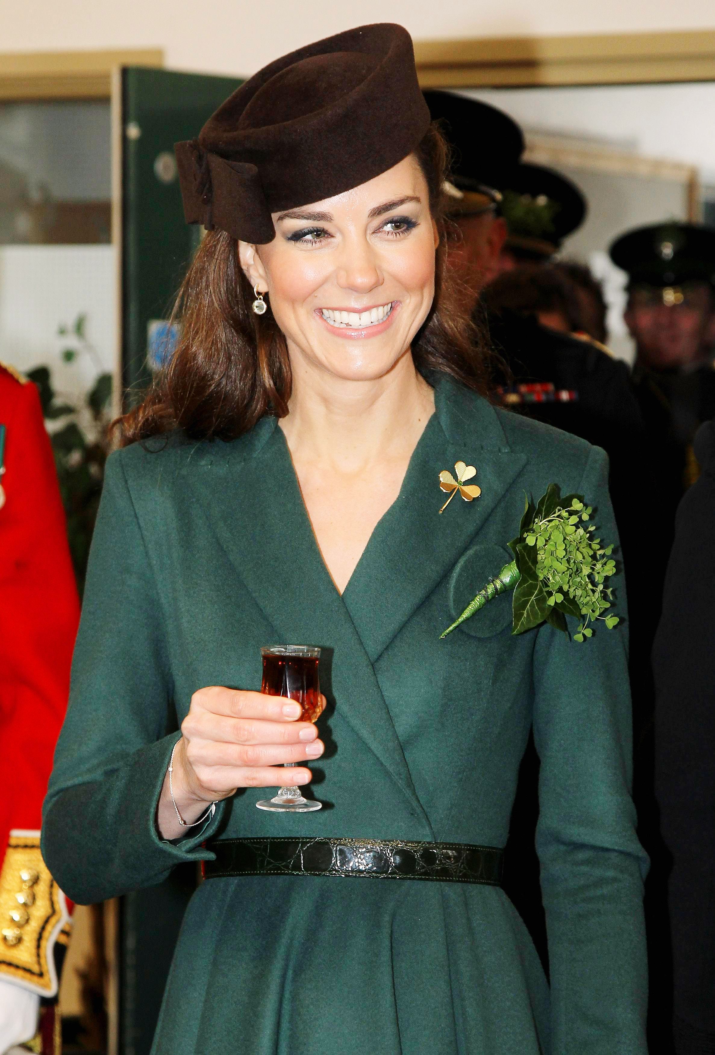 kate middleton st patrick day youtube