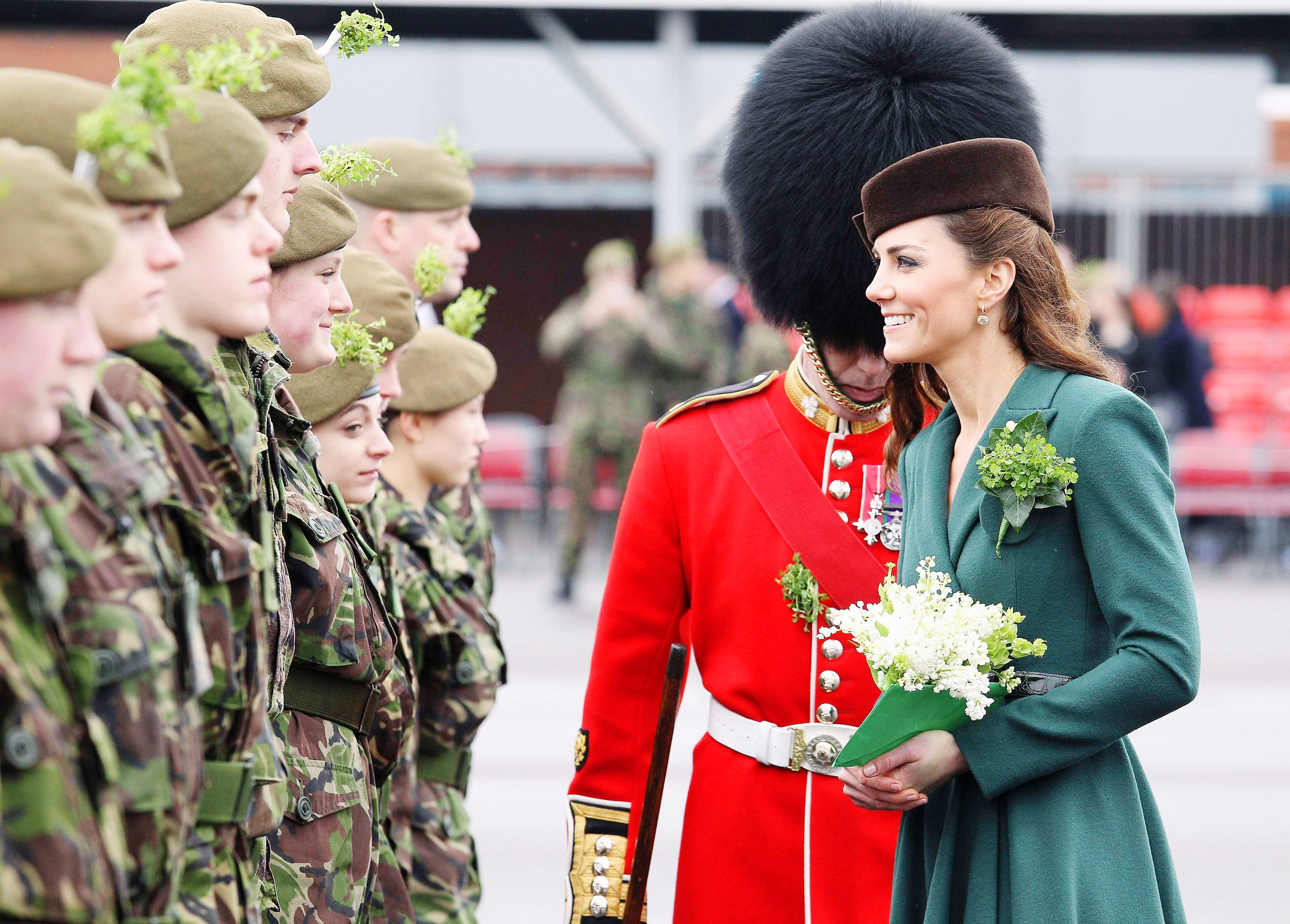 kate middleton st patrick day youtube