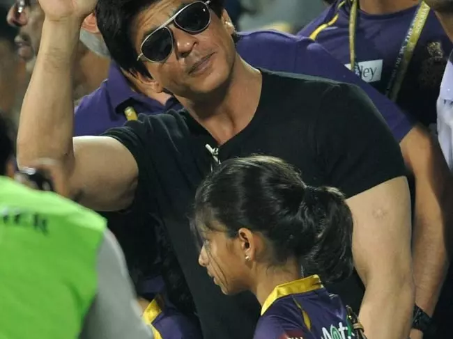 Shah Rukh Khan with daughter Suhana