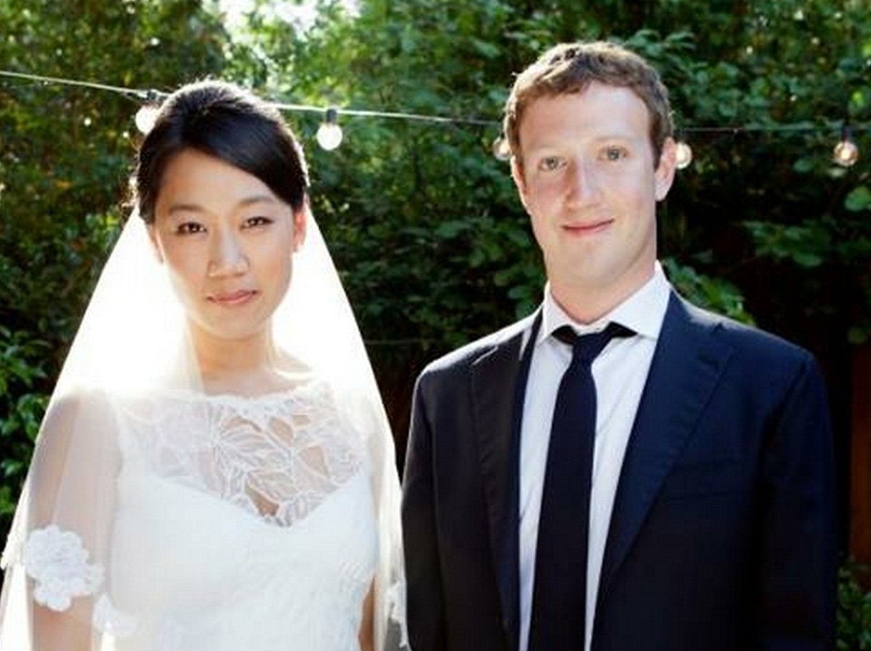 PICS Mark Zuckerberg�s Wedding