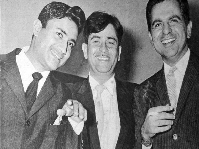 FLASHBACK - Raj Kapoor, Dilip Kumar, Dev Anand clicked together