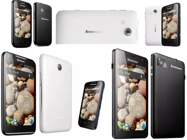 Lenovo Launches Five New Android Smartphones