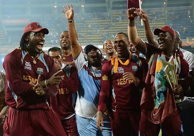 West Indies Celebrate World Twenty20 Win