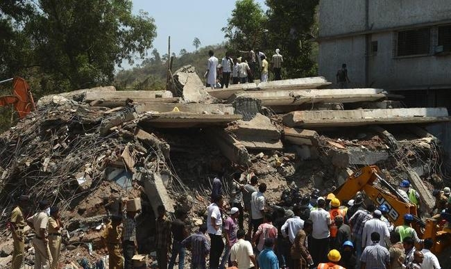 Thane Building Collapse: Tragic Scenes