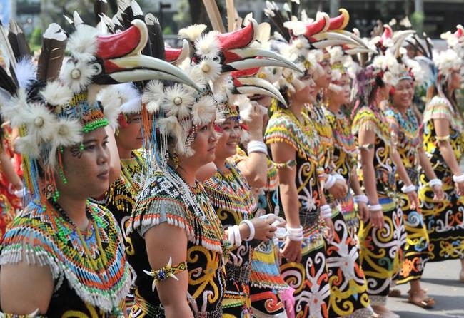 PICS: Colourful Dayak Festival