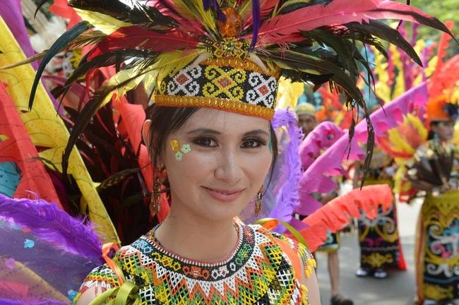PICS: Colourful Dayak Festival