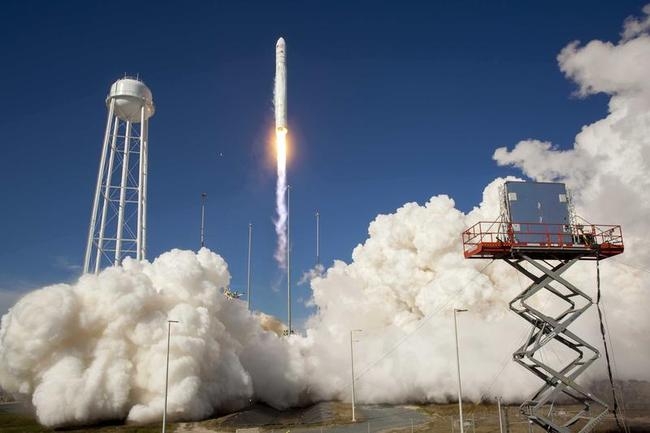 Antares Rocket Takes Off