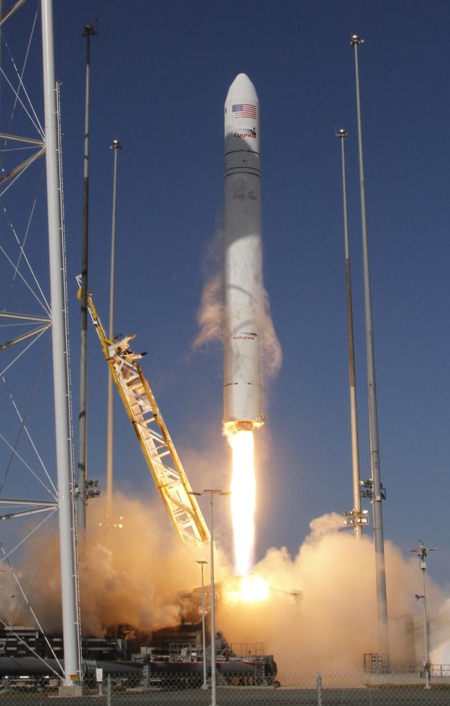 Antares Rocket Takes Off