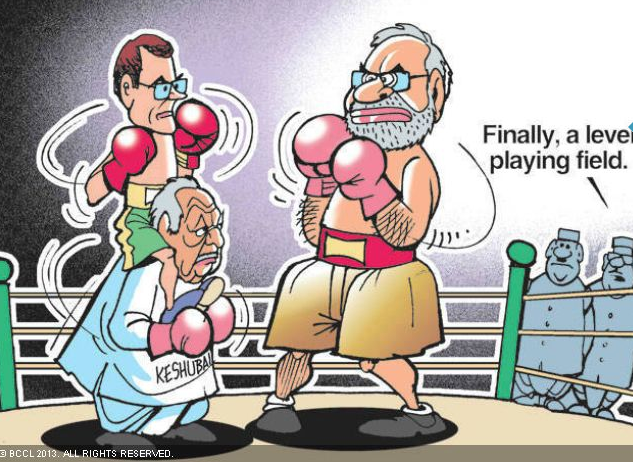 Funniest Cartoons: Narendra Modi vs Rahul Gandhi