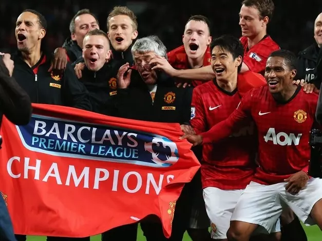 Manchester United Wins the English Premier League: PICS