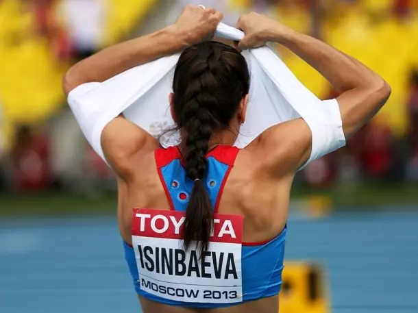 Yelena Isinbayeva at World Athletics