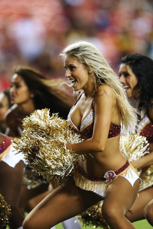 SULTRY Washington Redskins Cheerleaders