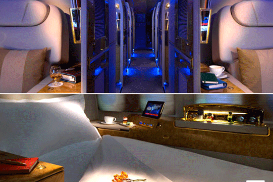 Inside the Emirates Private Jet