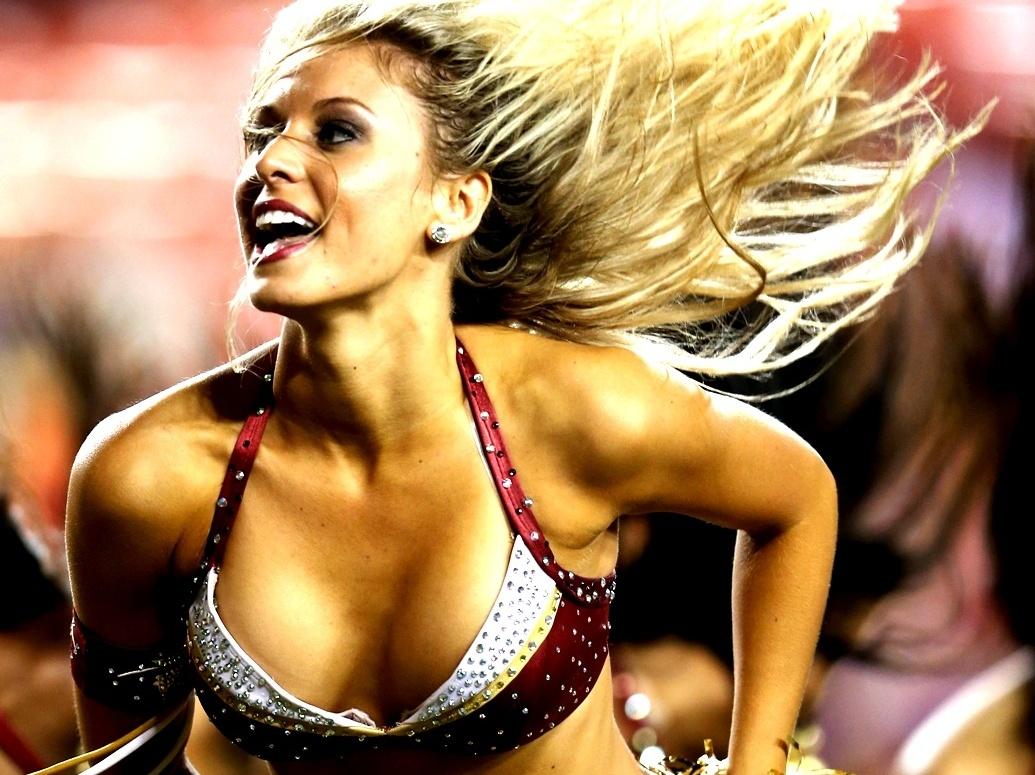 SULTRY Washington Redskins Cheerleaders