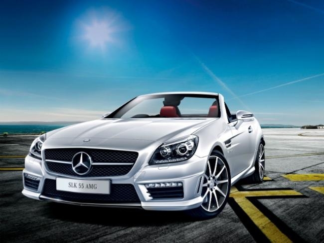 Mercedes Benz SLK 55 AMG: In Pictures!