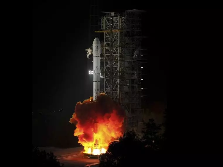 China Launches Lunar Probe
