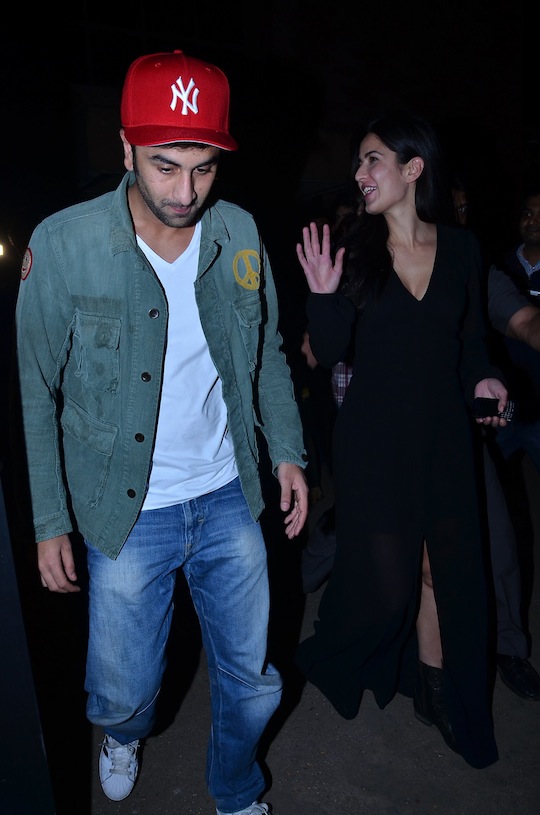 Ranbir, Katrina On A Movie Date